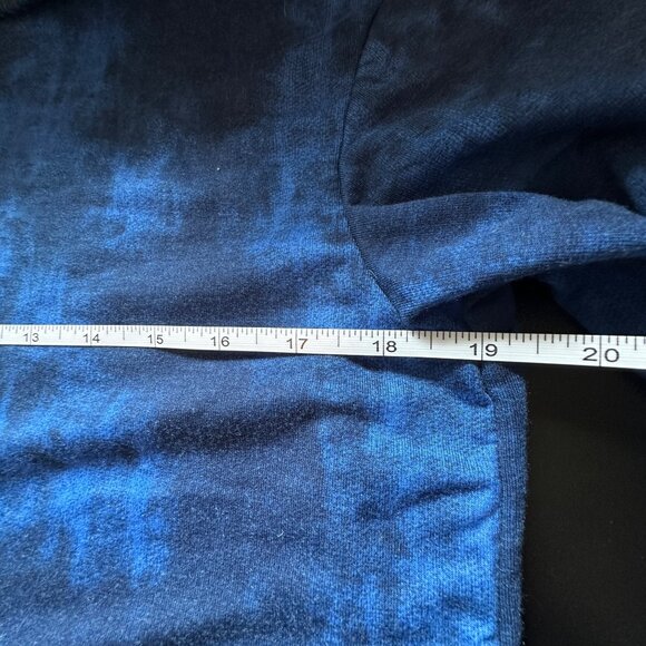 Born Womens Blue Tie-Dye Sweat Suit 2-Piece Set Polyester/Spandex Size S - Picture 4 of 9